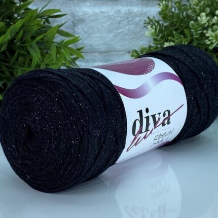 Diva Ribbon Simli 2111SYH Siyah