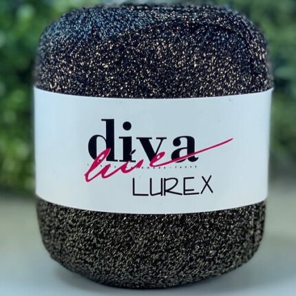Diva Lurex 25 Yeşil Siyah
