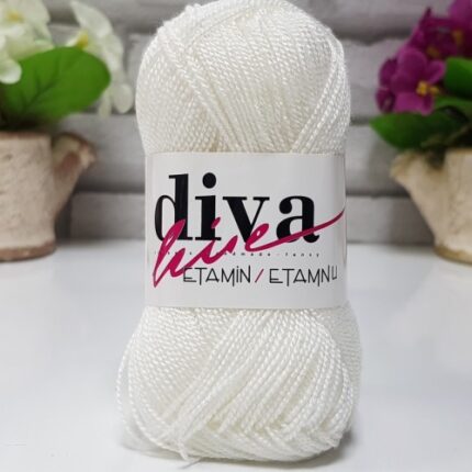 Diva Etamin 02 Beyaz