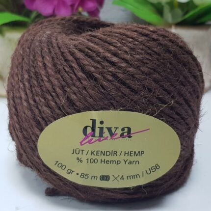 Diva Jüt İpi 09 Kahve