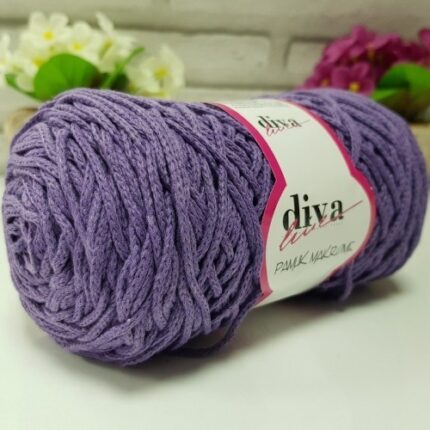 Diva Pamuk Makrome 188 Mor ( 4 lü Paket)