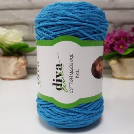 Diva Cotton Makrome İnce 2122 Okyanus ( 4 lü Paket )