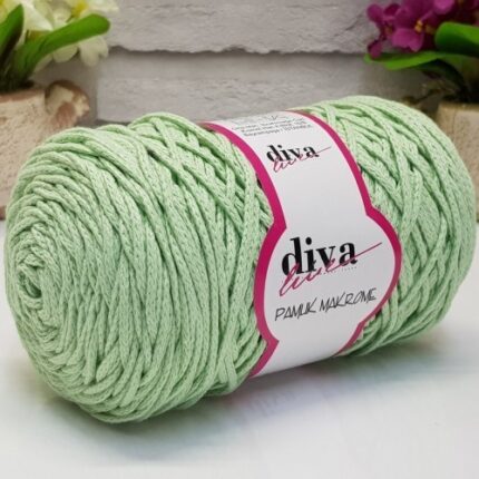 Diva Pamuk Makrome 487 Su Yeşili ( 4 lü Paket)