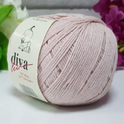 Diva Natural Cotton Baby 1003 Soft Pudra (10 lu Paket)
