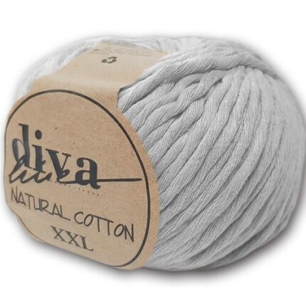 Diva Natural Cotton XXL 2107 Açık Gri (4 lü Paket)