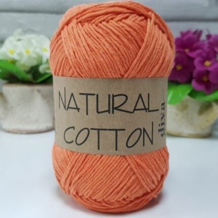 Diva Natural Cotton 979 Portakal (5 li Paket)