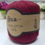 Diva Natural Cotton Lace 999 Bordo ( 6 lı Paket )