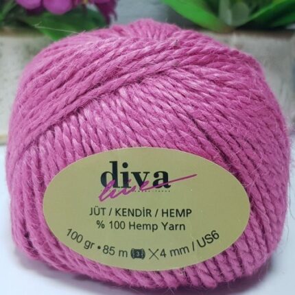 Diva Jüt İpi 07 Pembe (10 lu Paket )