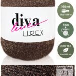 Diva Lurex 24 Kahverengi ( 6 lı Paket )
