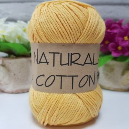 Diva Natural Cotton 2123 Sarı (5 li Paket)