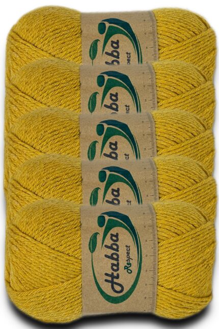 Habba Akrilik 5 li Pkt -1607-Hardal