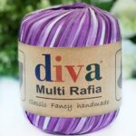Diva Multi Raffia 50 Gr 303 Leylak ( 4 lü Paket )