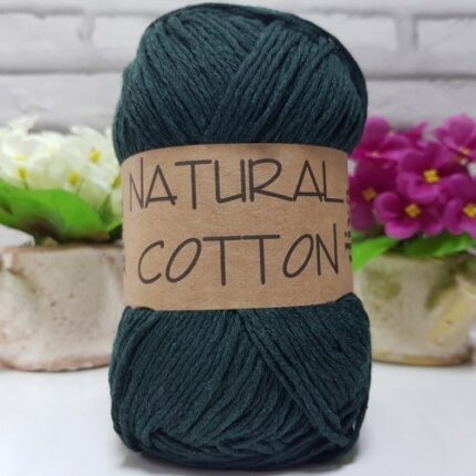 Diva Natural Cotton 190 Koyu Yeşil (5 li Paket)