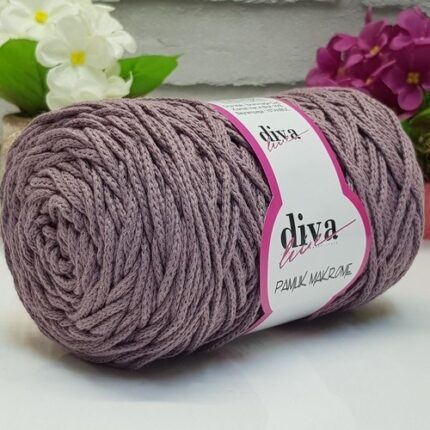 Diva Pamuk Makrome 1006 Gül Kurusu ( 4 lü Paket)