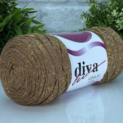 Diva Ribbon Simli 222ALT Sütlü Kahve ( 4 lü Paket )