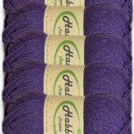 Habba Akrilik 5 li Pkt -1702-Mor