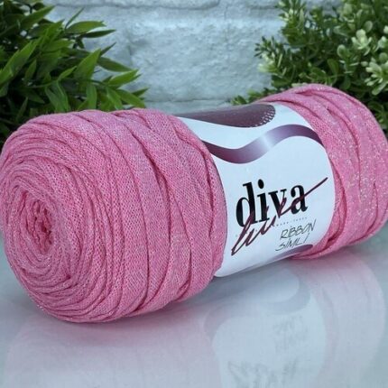 Diva Ribbon Simli 229SDF Pembe ( 4 lü Paket )