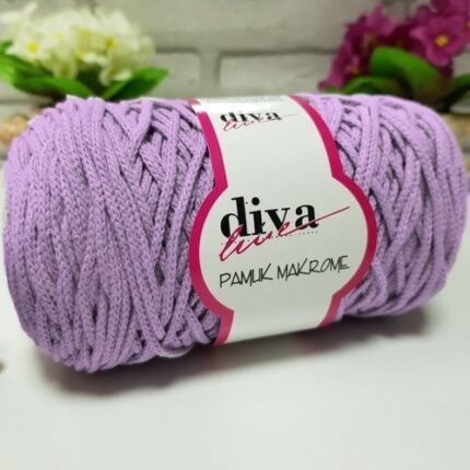 Diva Pamuk Makrome 2135 Lila ( 4 lü Paket)