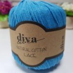 Diva Natural Cotton Lace 2122 Okyanus ( 6 lı Paket )