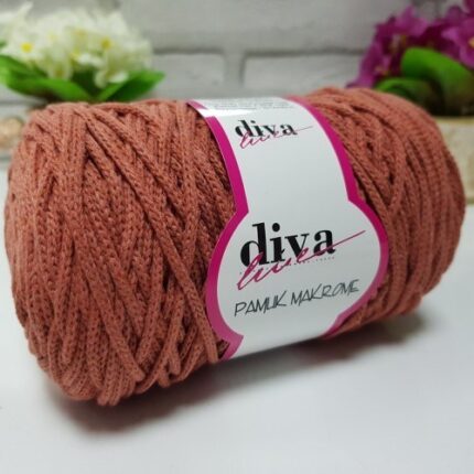 Diva Pamuk Makrome 1964 Tarçın ( 4 lü Paket)
