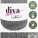 Diva Lurex 09 Gümüş ( 6 lı Paket )