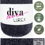 Diva Lurex 28 Antrasit ( 6 lı Paket )