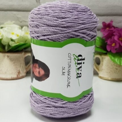 Diva Cotton Makrome İnce 2135 Lila ( 4 lü Paket )