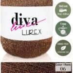 Diva Lurex 06 Bakır ( 6 lı Paket )