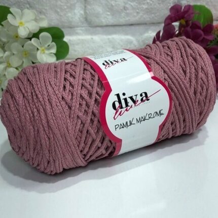 Diva Pamuk Makrome 1004 Açık Somon ( 4 lü Paket)