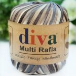 Diva Multi Raffia 50 Gr 302 Sonbahar ( 4 lü Paket )