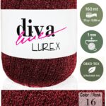 Diva Lurex 16 Kırmızı ( 6 lı Paket )