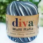 Diva Multi Raffia 50 Gr 300 Dağ ( 4 lü Paket )