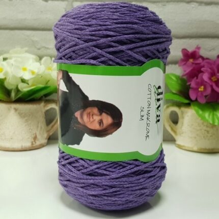 Diva Cotton Makrome İnce 188 Mor ( 4 lü Paket )