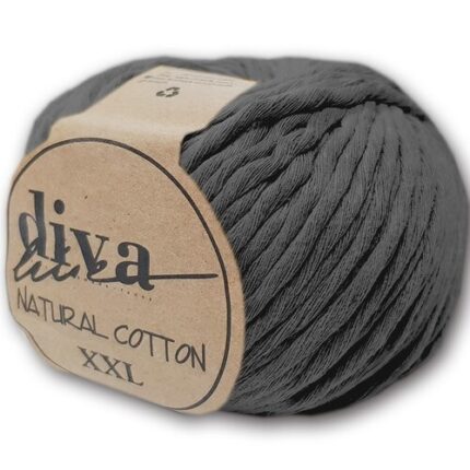 Diva Natural Cotton XXL 2108 Antrasit (4 lü Paket)