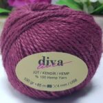 Diva Jüt İpi 08 Mürdüm (10 lu Paket )