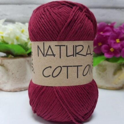 Diva Natural Cotton 999 Bordo (5 li Paket)