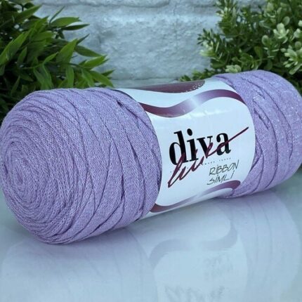 Diva Ribbon Simli 2135SDF Lila ( 4 lü Paket )