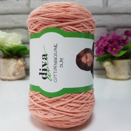 Diva Cotton Makrome İnce 2588 Yavruağzı ( 4 lü Paket )
