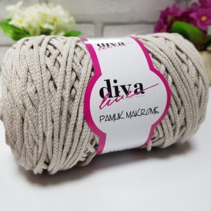 Diva Pamuk Makrome 2305 Bej ( 4 lü Paket)