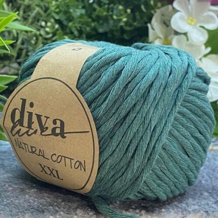Diva Natural Cotton XXL 2001 Mentol Yeşil (4 lü Paket)