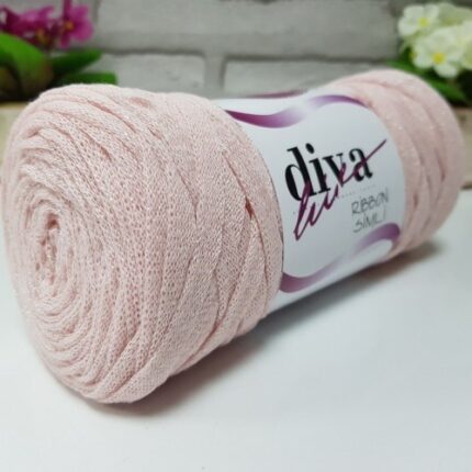 Diva Ribbon Simli 1003SDF Soft Pudra ( 4 lü Paket )