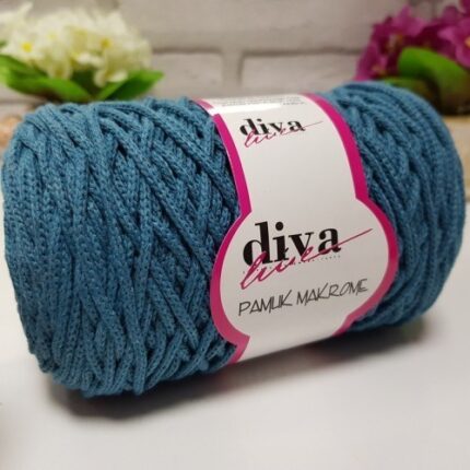 Diva Pamuk Makrome 10328 Petrol ( 4 lü Paket)
