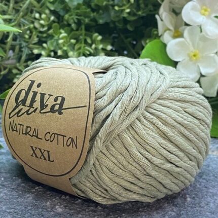Diva Natural Cotton XXL 268-1 Zehir Yeşil (4 lü Paket)