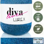 Diva Lurex 03 Turkuaz ( 6 lı Paket )