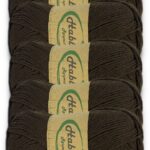 Habba Akrilik 5 li Pkt -1302-Kahve
