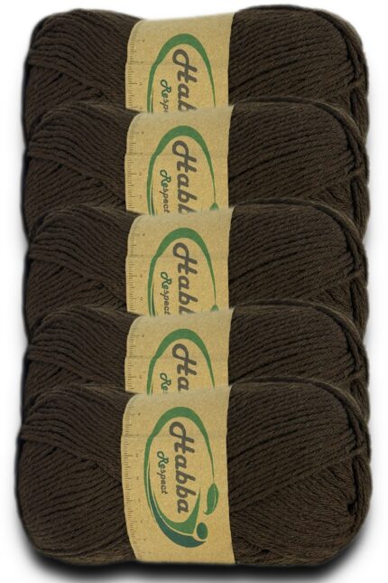Habba Akrilik 5 li Pkt -1302-Kahve