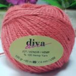 Diva Jüt İpi 18 Nar Çiçeği (10 lu Paket )