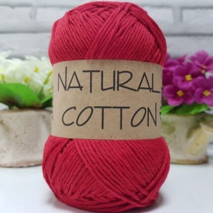 Diva Natural Cotton 2126 Kırmızı (5 li Paket)