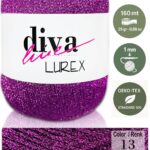 Diva Lurex 13 Böğürtlen ( 6 lı Paket )