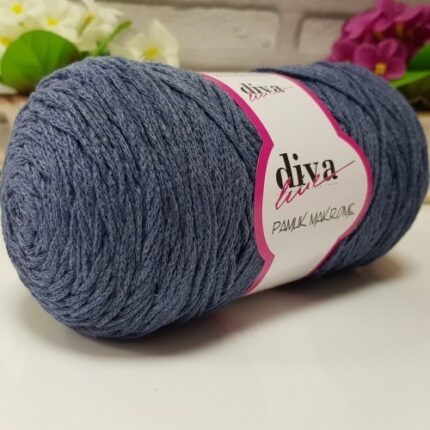 Diva Pamuk Makrome 2113 İndigo ( 4 lü Paket)